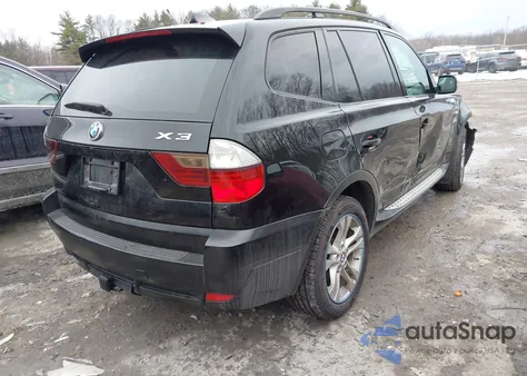 2008 BMW X3 3.0Si from USA, damaged, VIN WBXPC93408WJ11958